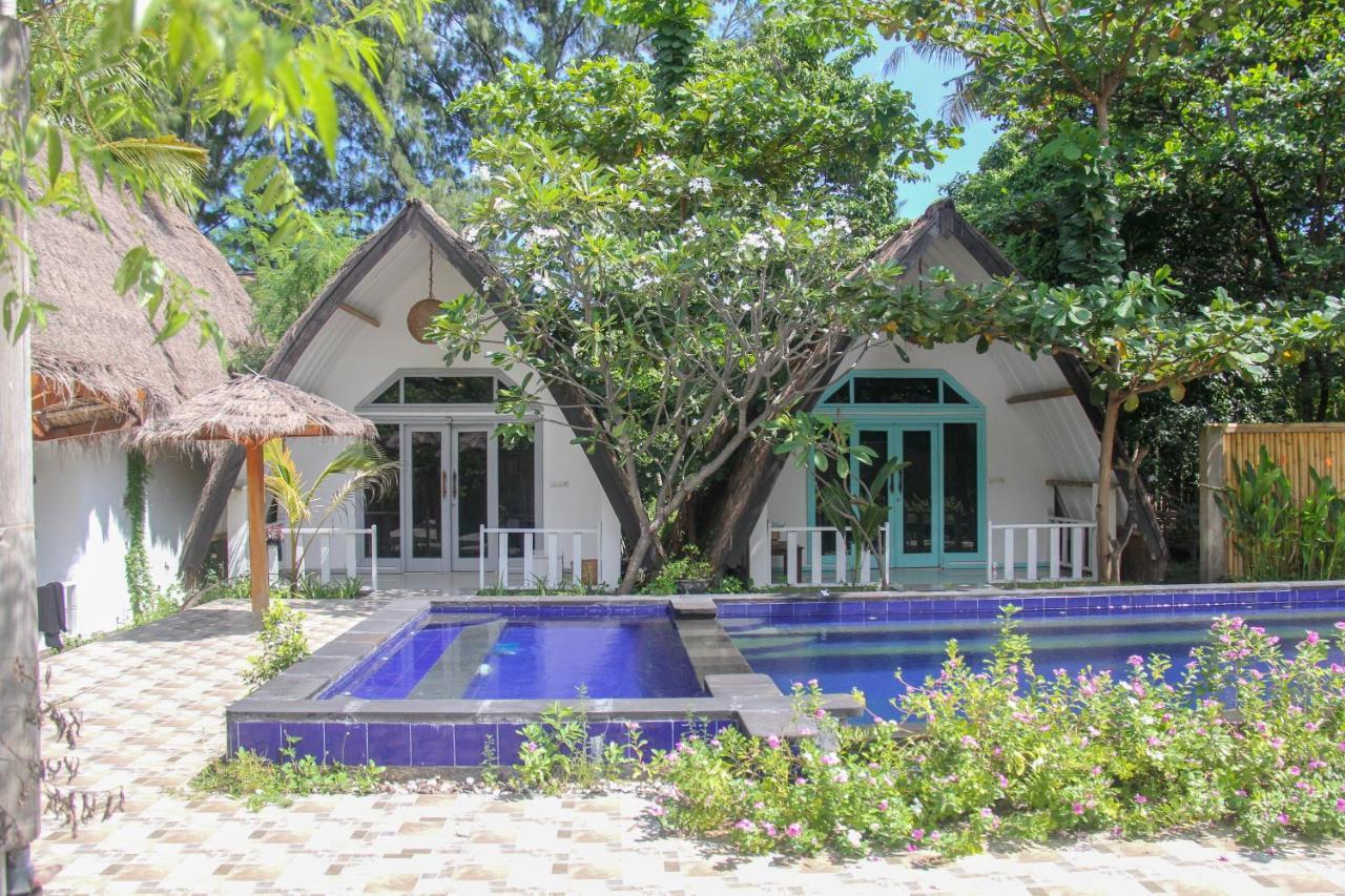 Lucky'S Pansiyon Gili Air Dış mekan fotoğraf