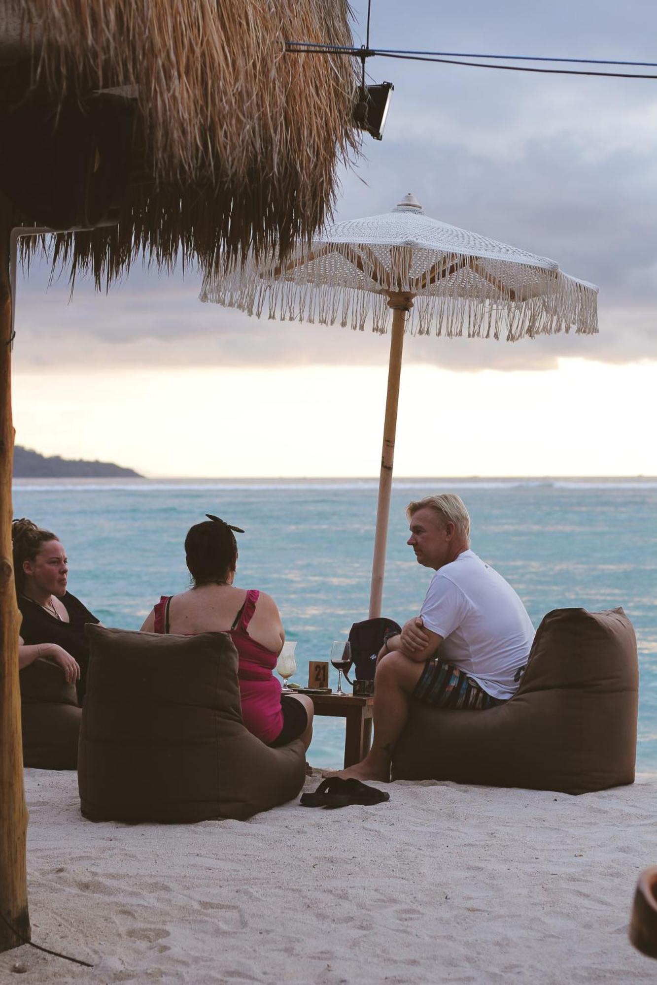 Lucky'S Pansiyon Gili Air Dış mekan fotoğraf
