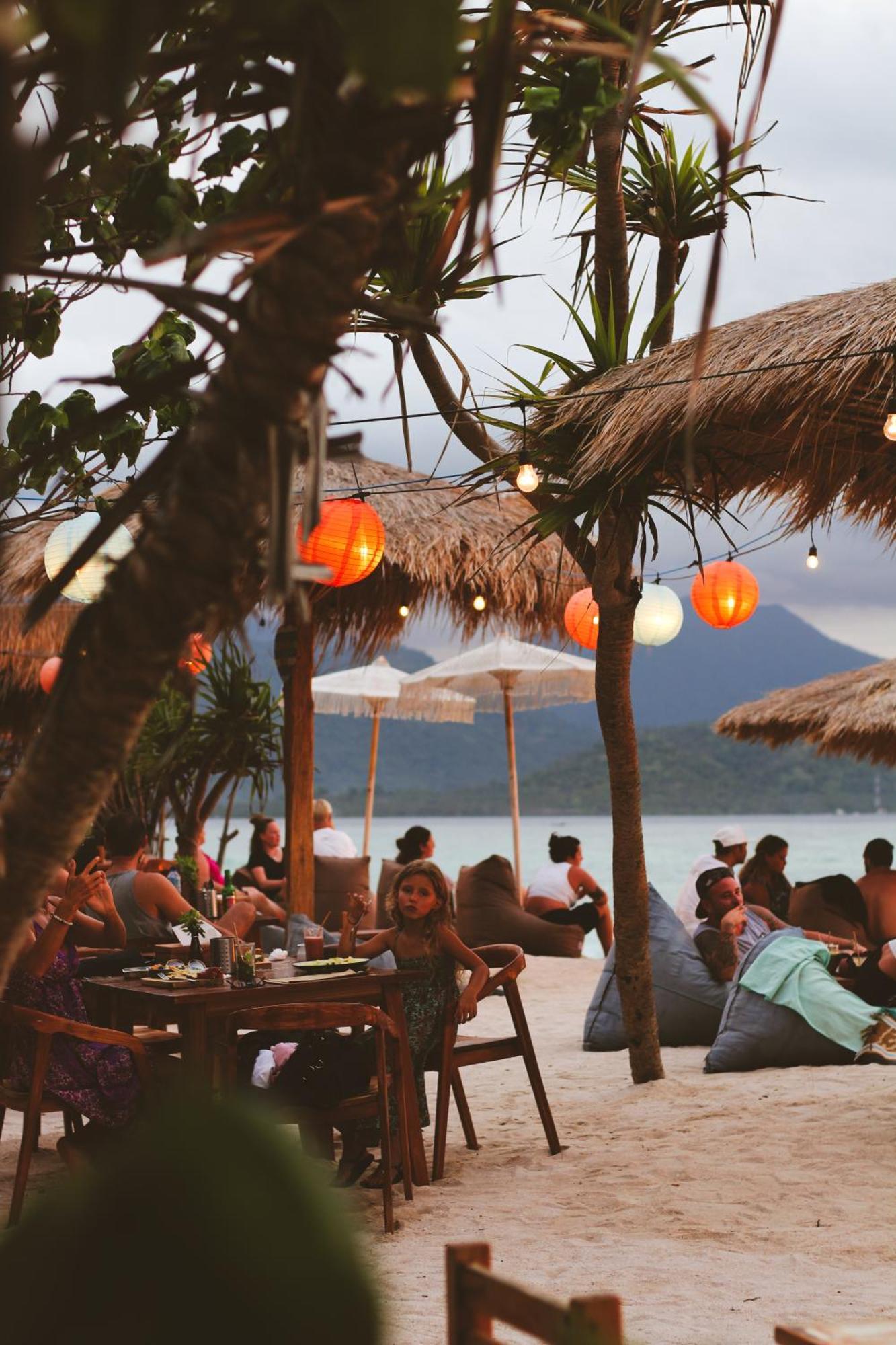 Lucky'S Pansiyon Gili Air Dış mekan fotoğraf